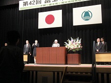 （写真）第42回富士市社会福祉大会のようす２
