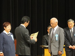 （写真）第51回富士市社会福祉大会式典の様子
