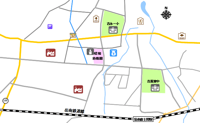 昭和幼稚園周辺地図