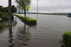 （写真）浮島地区浸水
