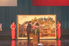 （写真）中国浙江省嘉興市との友好都市提携20周年記念式典