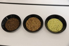 （写真）製造過程で色・味が変わる茶葉