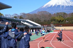 （写真）ゴールの様子