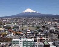 富士市内360度の眺望