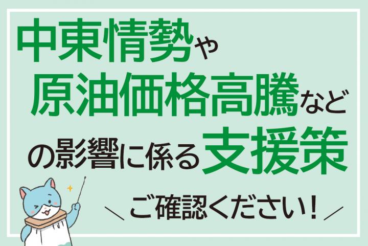 中東情勢支援