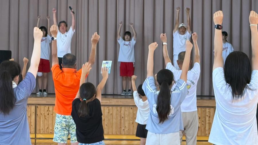 20260801ラジオ体操の様子