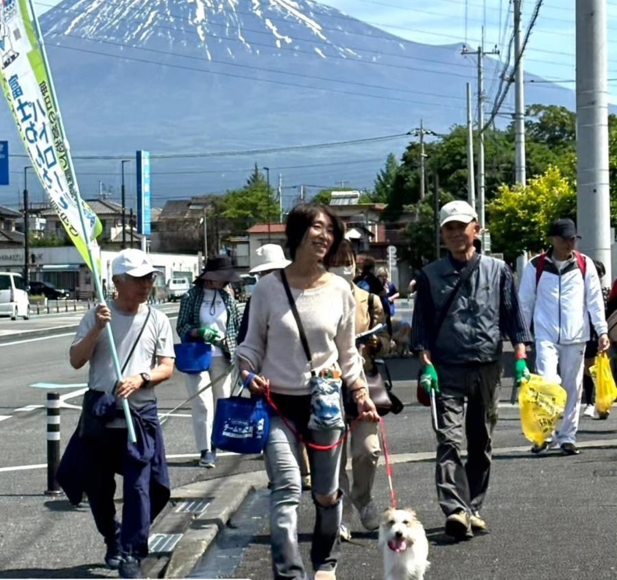 合同パトロールの様子
