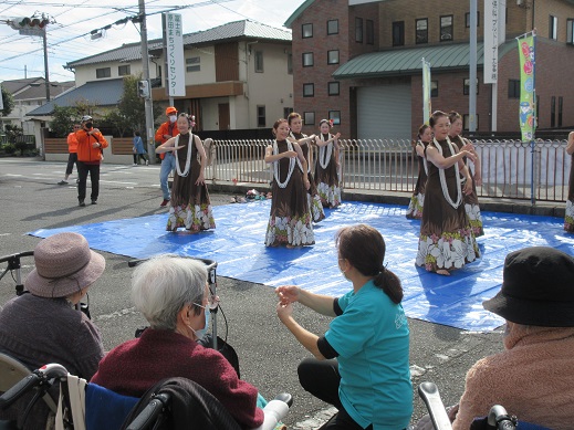 文化祭の写真ステージ発表