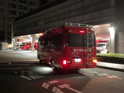 （写真）第1次隊帰署