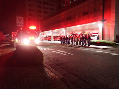 （写真）第2次隊出動申告6
