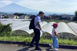 （写真）富士川河川一斉清掃