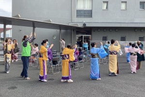 （写真）岩松地区文化祭ステージ