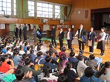 始業式の様子