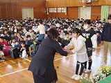 始業式の様子
