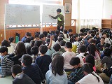 学年集会の様子