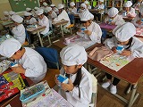 給食中の様子