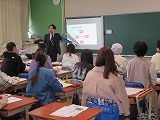 学級懇談会の様子