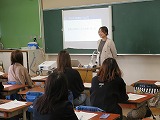 学級懇談会の様子