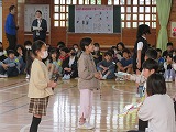 1年生を迎える会の様子