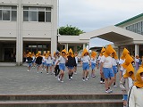 避難訓練の様子