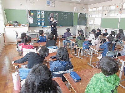 授業始めの様子