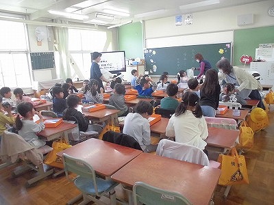 1年生の授業の様子