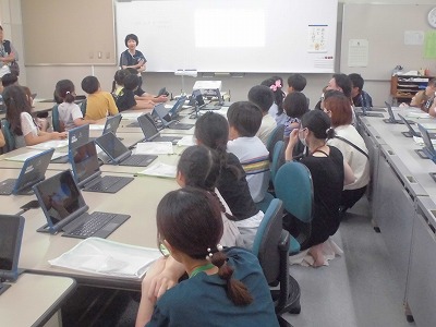 1年生授業参観の様子1