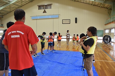 着衣泳講習会2