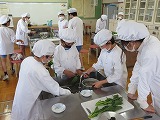 調理実習の様子