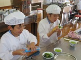 調理実習の様子