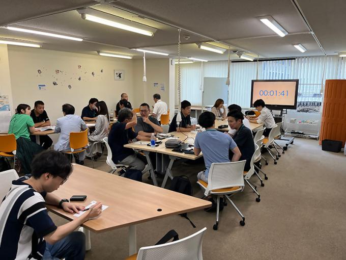 交流会の様子