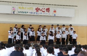 合唱発表会の様子