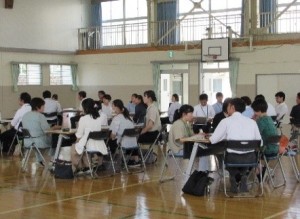 北中校区4校合同研修の様子