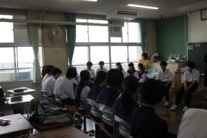 ミニクラス会議の様子