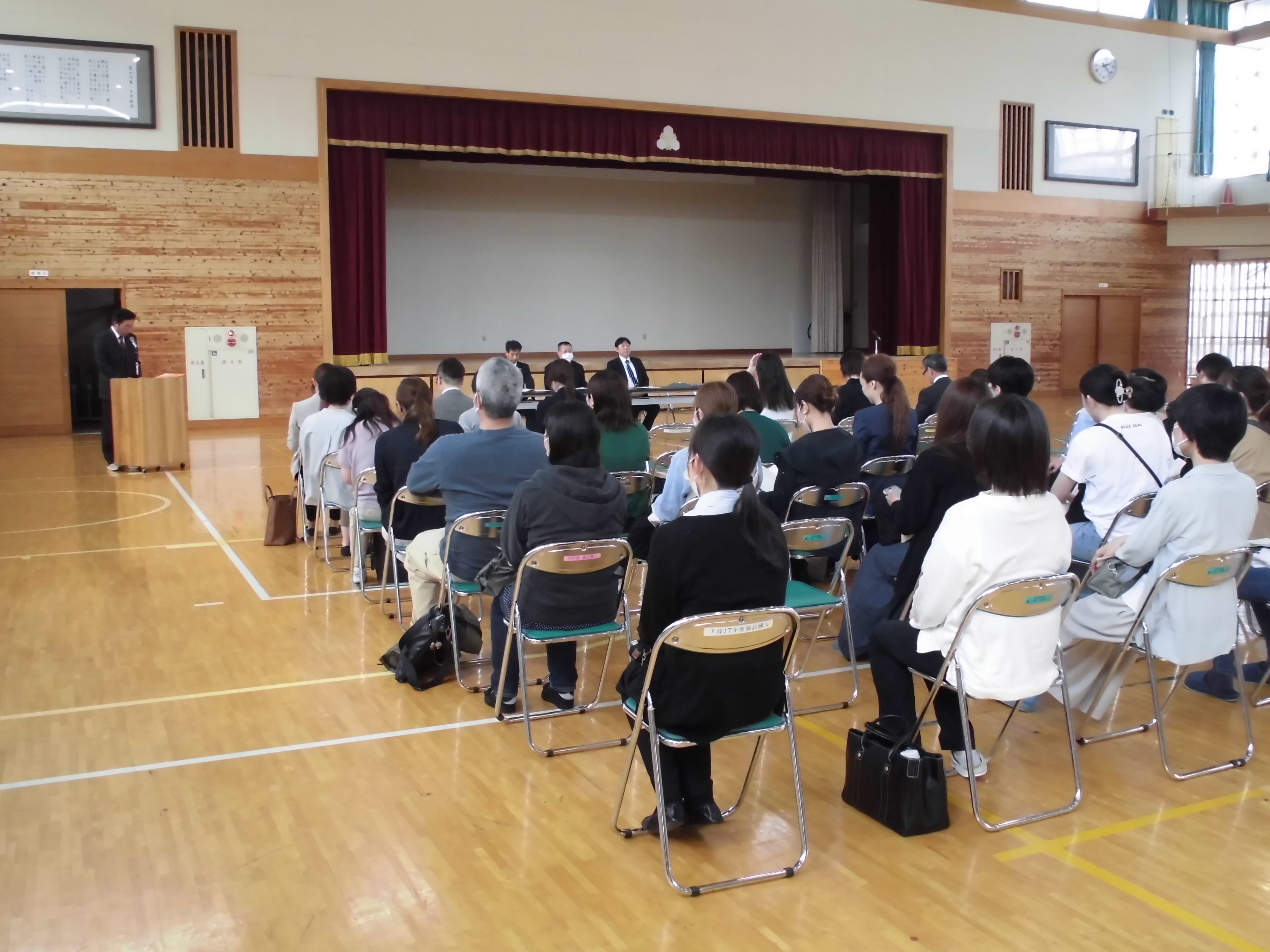 PTA総会の様子