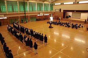 三年生に贈る会の様子5