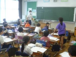 2年生算数「水のかさ」の授業