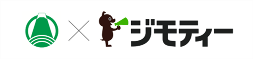富士市×ジモティーのロゴ