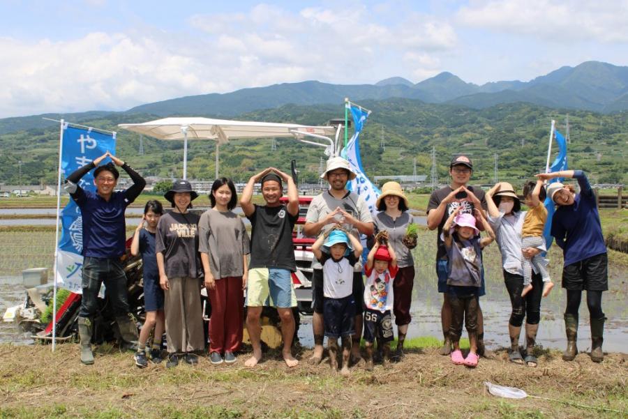 4年前に移住した私が、「農業体験（田植え）イベント」をレポート