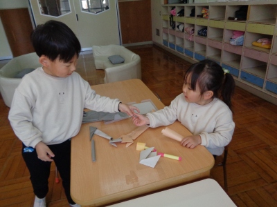 （写真）預かり保育の様子（2）