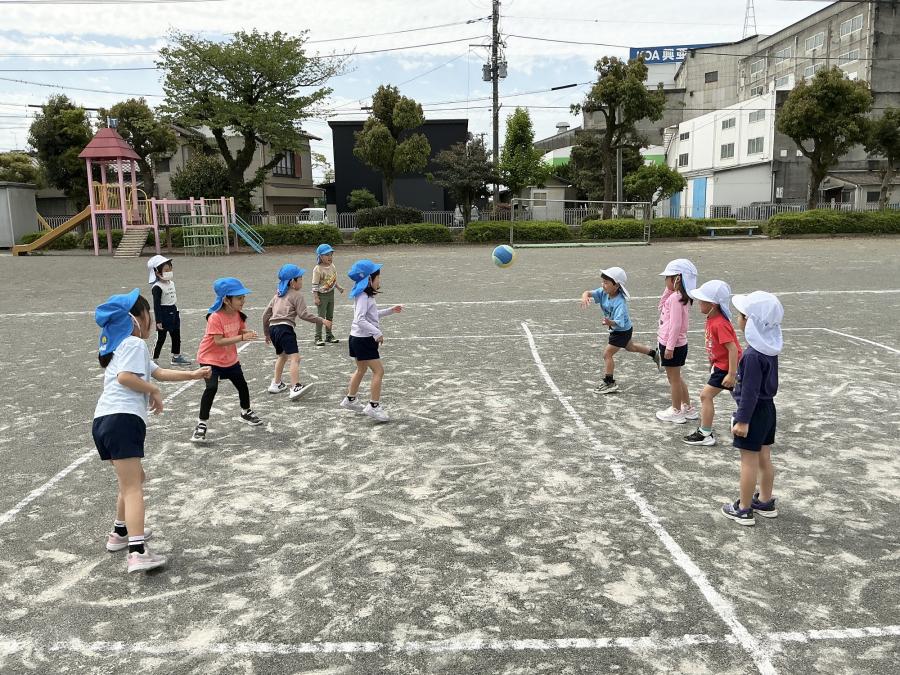 春の年長の写真