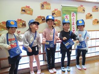 冬の年長の写真