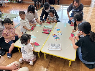 七夕飾り作り