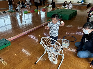 狙って投げよう