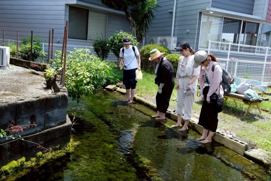 水遊び