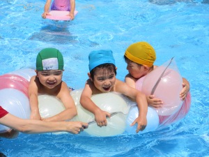 水遊びの様子3