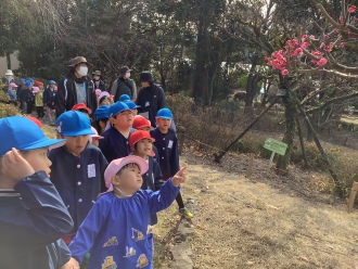 富士西公園遠足の様子1
