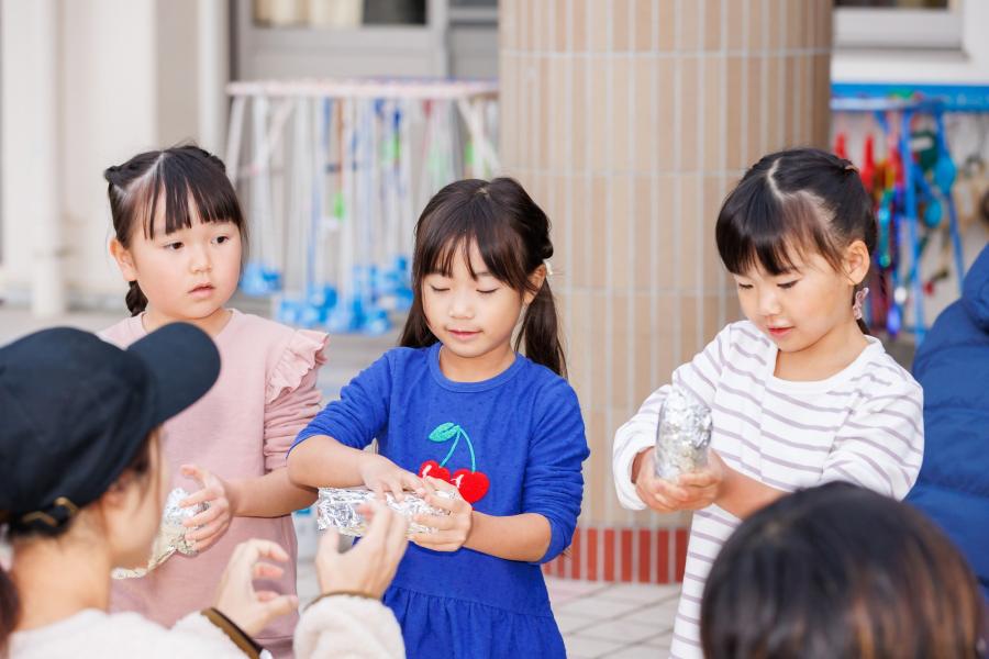 やきいもじゅんび