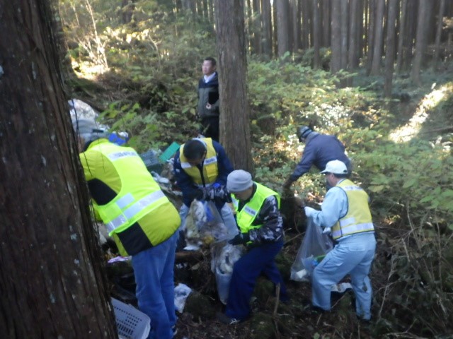 統一パトロールの様子