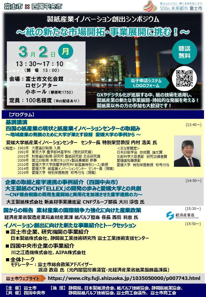 シンポジウムチラシ